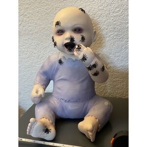 Spider Biter Billie Zombie Baby Decoration | Halloween Décor | Horror Décor |